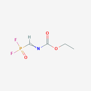 Ethyl [(difluorophosphoryl)methylidene]carbamate