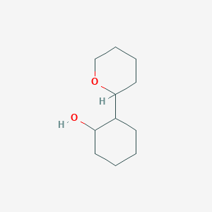 2-(Oxan-2-yl)cyclohexan-1-ol