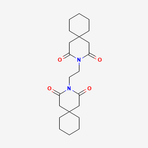 3,3'-(Ethane-1,2-diyl)di(3-azaspiro[5.5]undecane-2,4-dione)