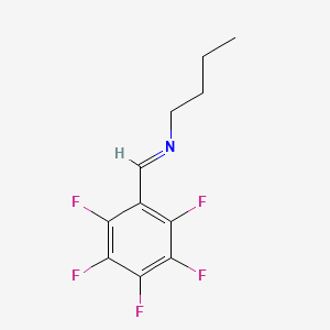 (E)-N-Butyl-1-(pentafluorophenyl)methanimine