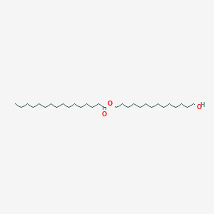 14-Hydroxytetradecyl hexadecanoate