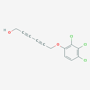 6-(2,3,4-Trichlorophenoxy)hexa-2,4-diyn-1-OL