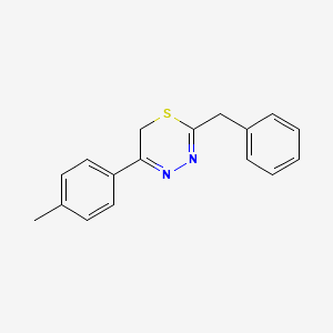 2-Benzyl-5-(4-methylphenyl)-6H-1,3,4-thiadiazine