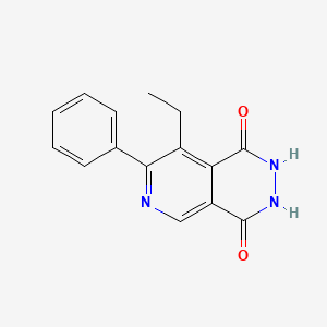 8-Ethyl-7-phenyl-2,3-dihydropyrido[3,4-d]pyridazine-1,4-dione