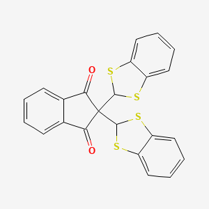 2,2-Bis(2H-1,3-benzodithiol-2-yl)-1H-indene-1,3(2H)-dione