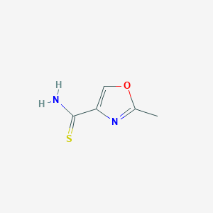 B1452574 2-Methyloxazole-4-carbothioamide CAS No. 90980-10-2