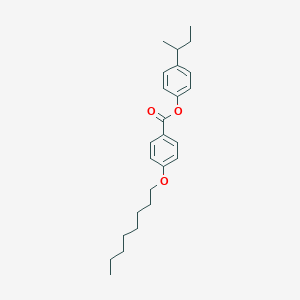 4-(Butan-2-yl)phenyl 4-(octyloxy)benzoate