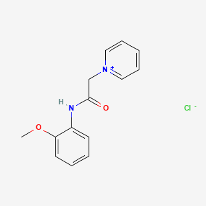 Pyridinium, 1-[2-[(2-methoxyphenyl)amino]-2-oxoethyl]-, chloride