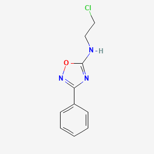 N-(2-Chloroethyl)-3-phenyl-1,2,4-oxadiazol-5-amine