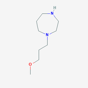 molecular formula C9H20N2O B1452579 1-(3-甲氧基丙基)-1,4-二氮杂环戊烷 CAS No. 1183783-04-1