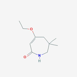 4-Ethoxy-6,6-dimethyl-1,5,6,7-tetrahydro-2H-azepin-2-one