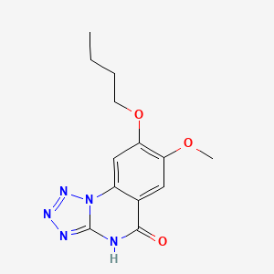 8-Butoxy-7-methoxytetrazolo[1,5-a]quinazolin-5(1H)-one