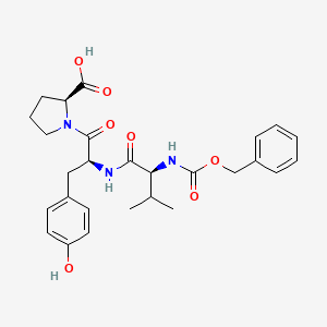 N-[(Benzyloxy)carbonyl]-L-valyl-L-tyrosyl-L-proline