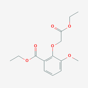 Ethyl 2-(2-ethoxy-2-oxoethoxy)-3-methoxybenzoate