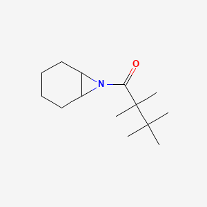 1-(7-Azabicyclo[4.1.0]heptan-7-yl)-2,2,3,3-tetramethylbutan-1-one