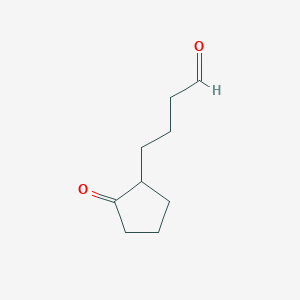 4-(2-Oxocyclopentyl)butanal