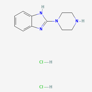B1452589 2-piperazin-1-yl-1H-benzimidazole dihydrochloride CAS No. 1235439-79-8