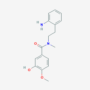 N-[2-(2-Aminophenyl)ethyl]-3-hydroxy-4-methoxy-N-methylbenzamide