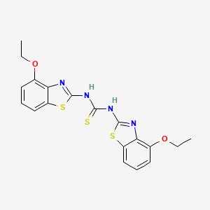 N,N'-Bis[(4-ethoxy-1,3-benzothiazol-2-yl)]thiourea