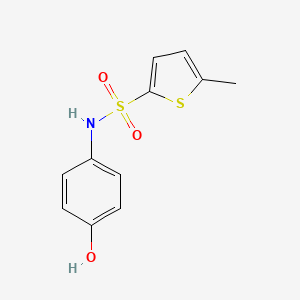 B1452597 N-(4-hydroxyphenyl)-5-methylthiophene-2-sulfonamide CAS No. 1042647-34-6