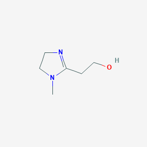 2-(1-Methyl-4,5-dihydro-1H-imidazol-2-yl)ethan-1-ol