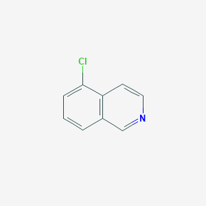 molecular formula C9H6ClN B014526 5-氯异喹啉 CAS No. 5430-45-5