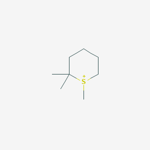 1,2,2-Trimethylthian-1-ium