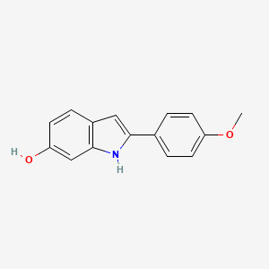 2-(4-Methoxyphenyl)-1H-indol-6-ol