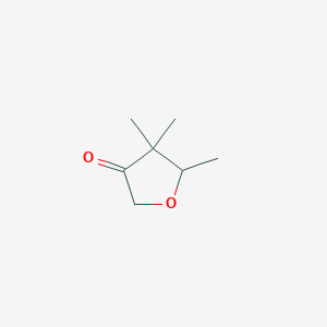 4,4,5-Trimethyloxolan-3-one