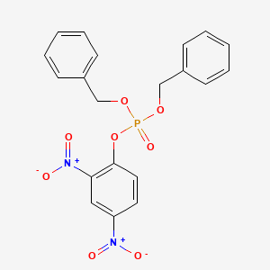 Dibenzyl 2,4-dinitrophenyl phosphate