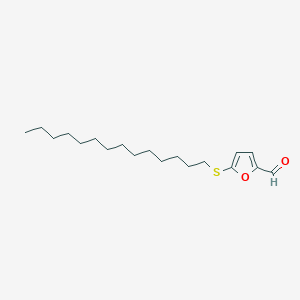 5-(Tetradecylsulfanyl)furan-2-carbaldehyde