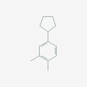 4-Cyclopentyl-1,2-dimethylbenzene