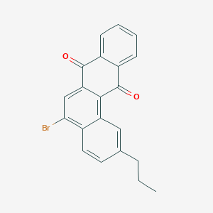 5-Bromo-2-propyltetraphene-7,12-dione