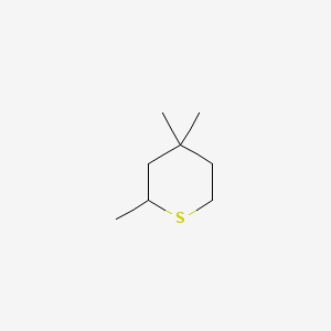 2,4,4-Trimethylthiane