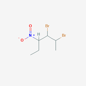 2,3-Dibromo-4-nitrohexane