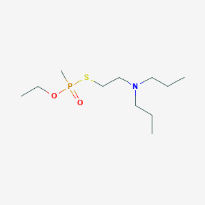 S-[2-(Dipropylamino)ethyl] O-ethyl methylphosphonothioate