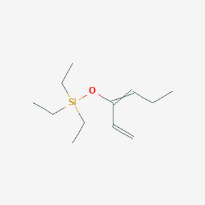 Triethyl[(hexa-1,3-dien-3-yl)oxy]silane