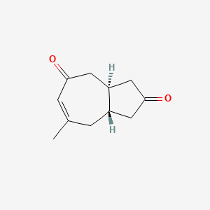 (3aR,8aS)-7-Methyl-3a,4,8,8a-tetrahydroazulene-2,5(1H,3H)-dione