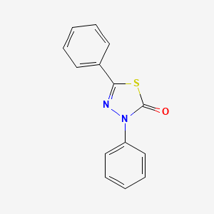 1,3,4-Thiadiazol-2(3H)-one, 3,5-diphenyl-