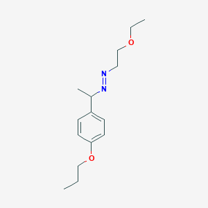 Diazene, (2-ethoxyethyl)[1-(4-propoxyphenyl)ethyl]-