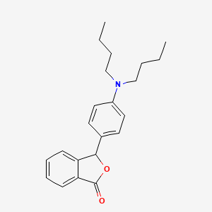 3-[4-(Dibutylamino)phenyl]-2-benzofuran-1(3H)-one