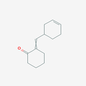 2-[(Cyclohex-3-en-1-yl)methylidene]cyclohexan-1-one