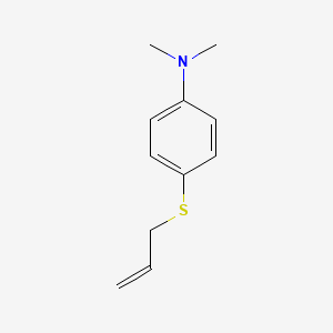 N,N-Dimethyl-4-[(prop-2-en-1-yl)sulfanyl]aniline