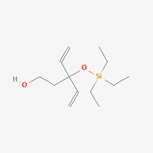 3-Ethenyl-3-[(triethylsilyl)oxy]pent-4-en-1-ol