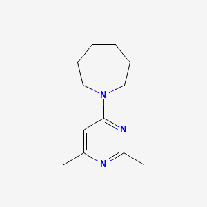 1-(2,6-Dimethylpyrimidin-4-yl)azepane