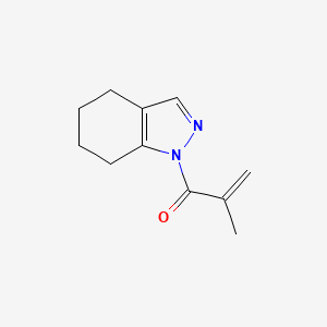 2-Methyl-1-(4,5,6,7-tetrahydro-1H-indazol-1-yl)prop-2-en-1-one