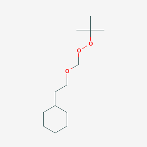 {2-[(Tert-butylperoxy)methoxy]ethyl}cyclohexane