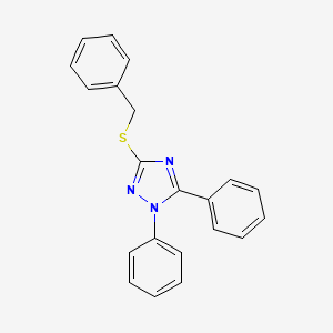 3-(Benzylsulfanyl)-1,5-diphenyl-1H-1,2,4-triazole