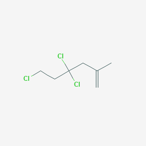 4,4,6-Trichloro-2-methylhex-1-ene