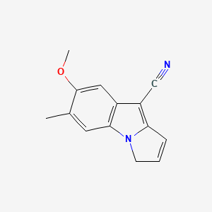 7-Methoxy-6-methyl-3H-pyrrolo[1,2-a]indole-9-carbonitrile